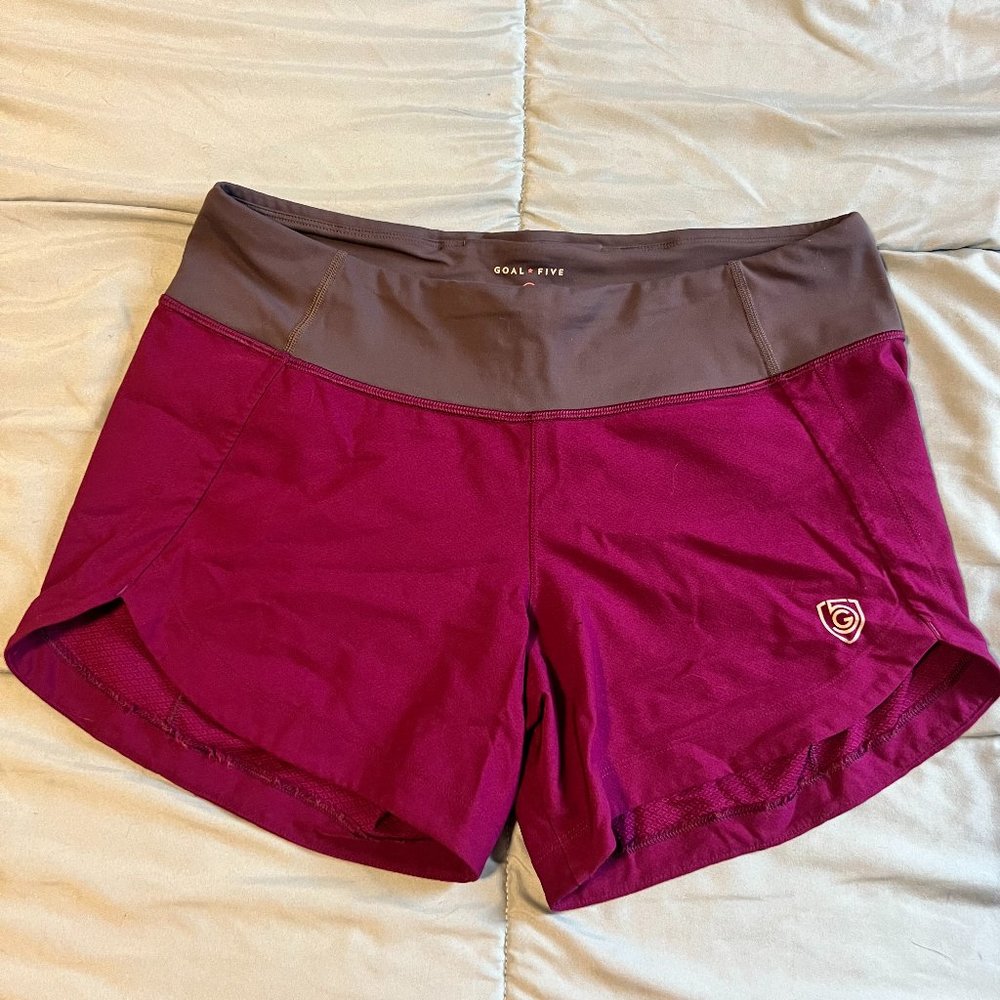 Goal Five Excel Workout Shorts - Magenta